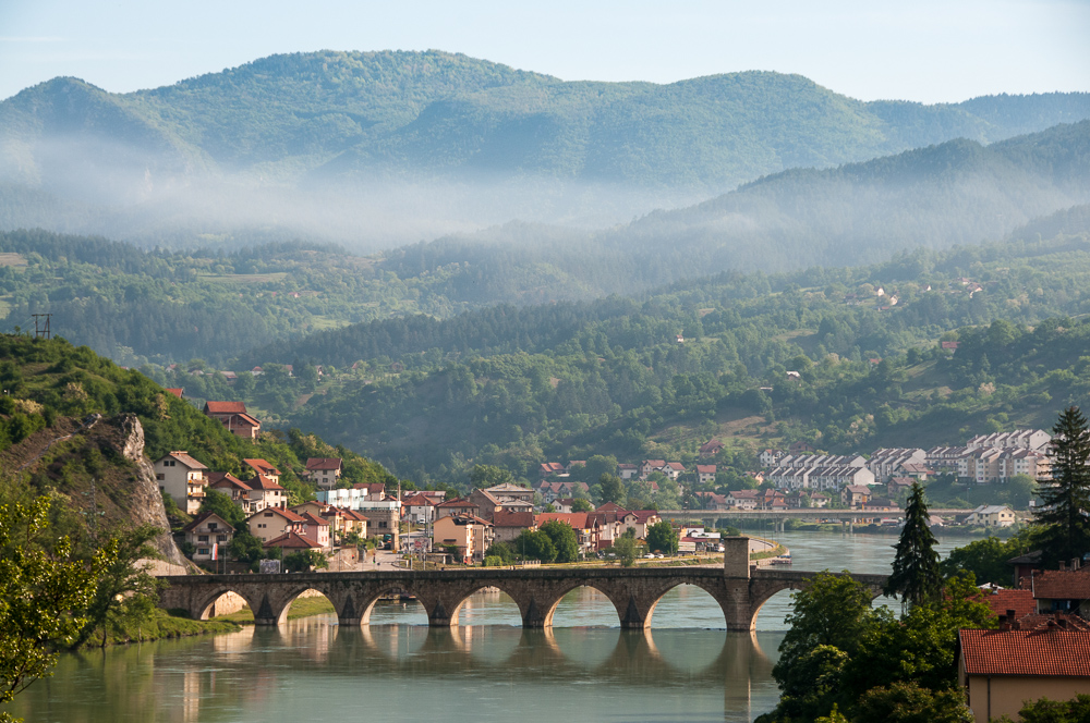 Die Brücke über die Drina
